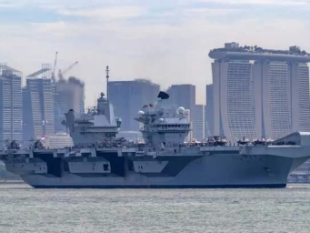 英航母为何不敢进南海 实力不济避让山东舰